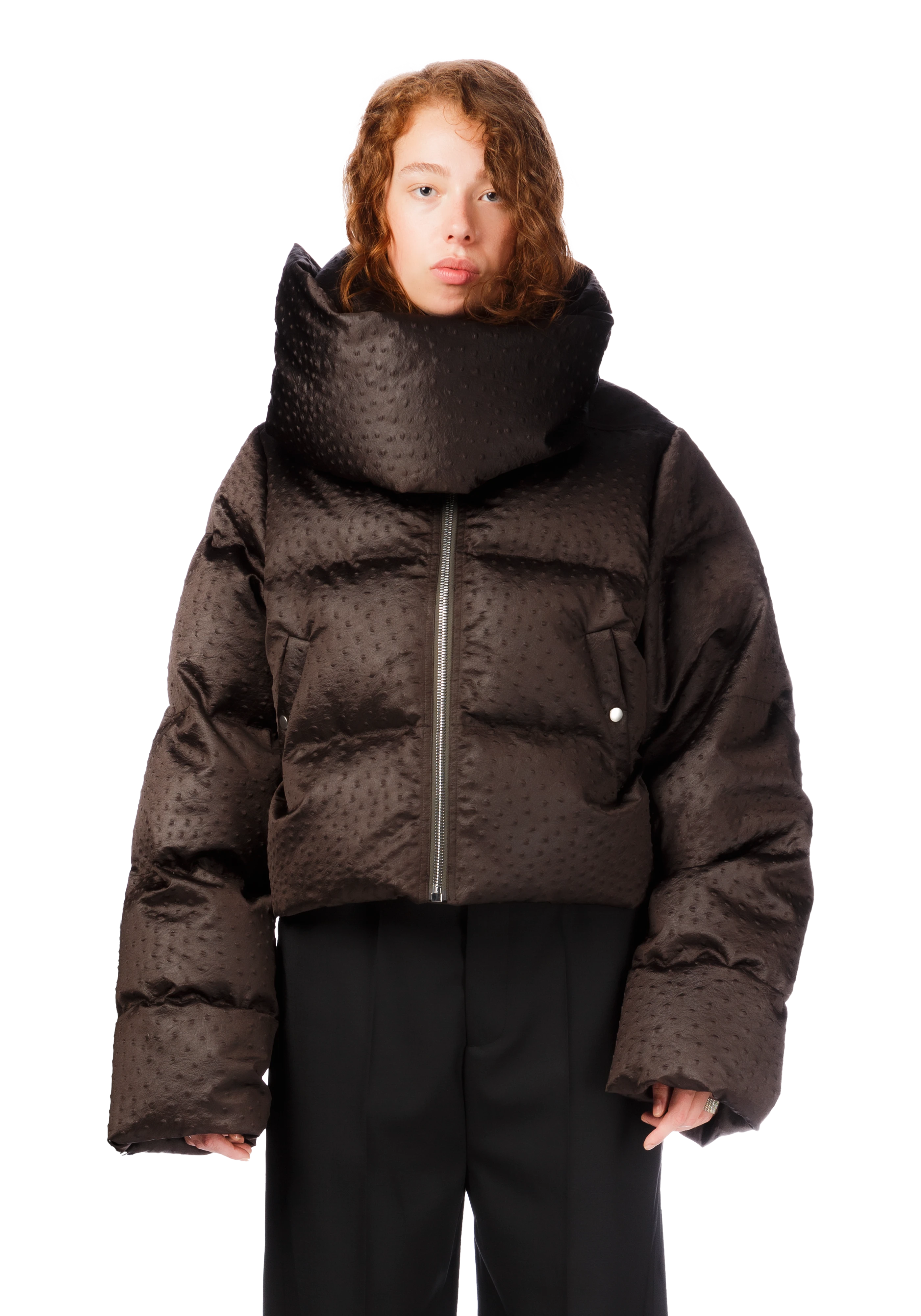 Funnel neck 2025 down coat